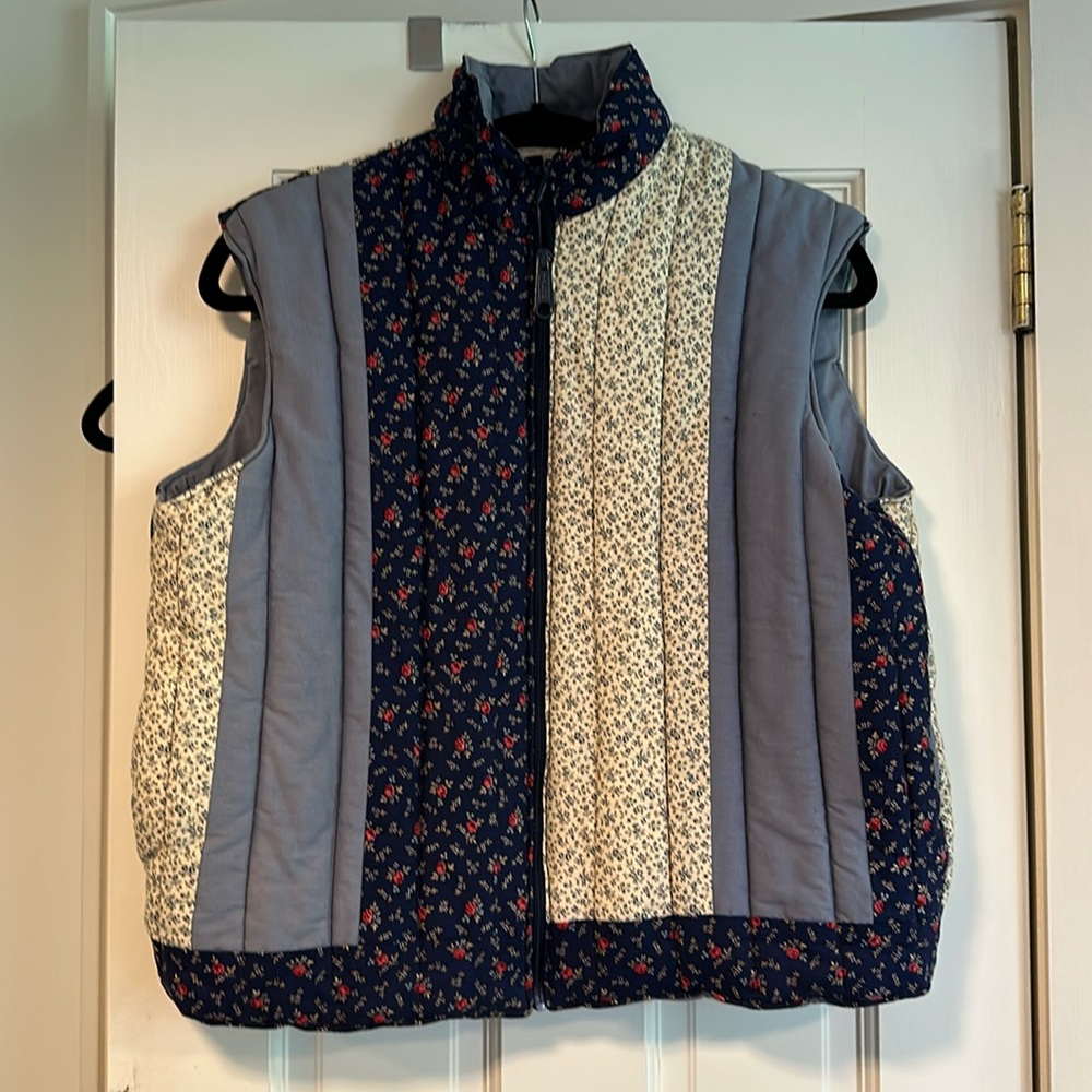 Vintage cotton insulated vest